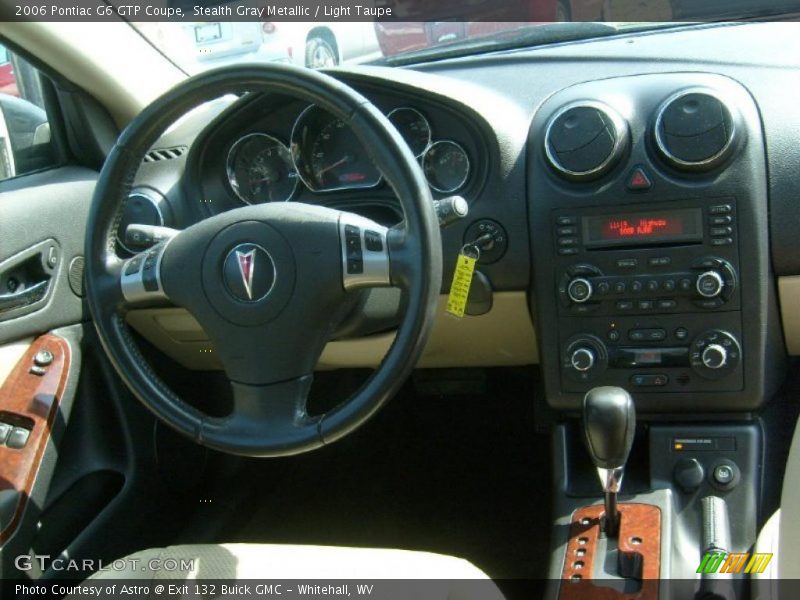 Stealth Gray Metallic / Light Taupe 2006 Pontiac G6 GTP Coupe