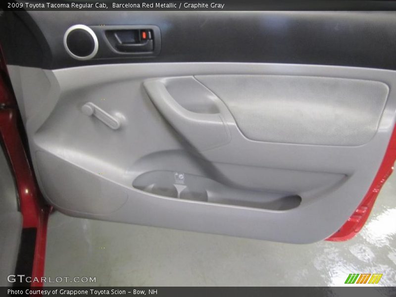 Barcelona Red Metallic / Graphite Gray 2009 Toyota Tacoma Regular Cab