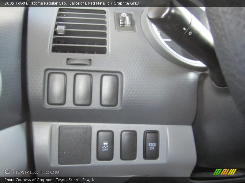 Barcelona Red Metallic / Graphite Gray 2009 Toyota Tacoma Regular Cab