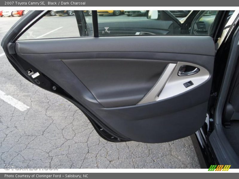 Black / Dark Charcoal 2007 Toyota Camry SE