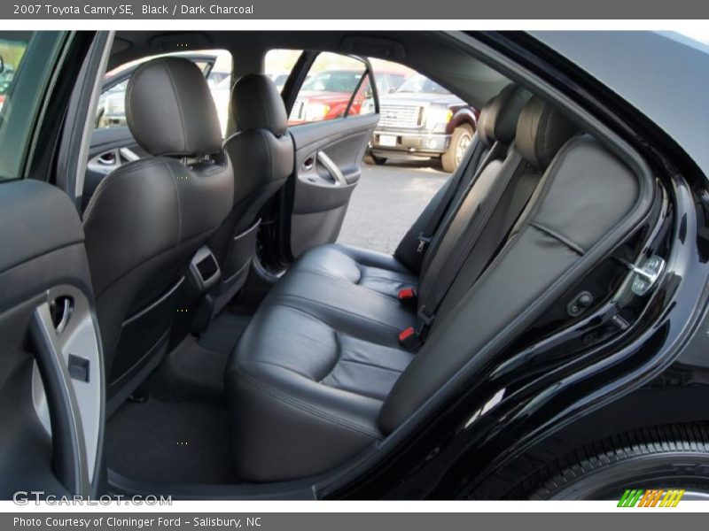 Black / Dark Charcoal 2007 Toyota Camry SE