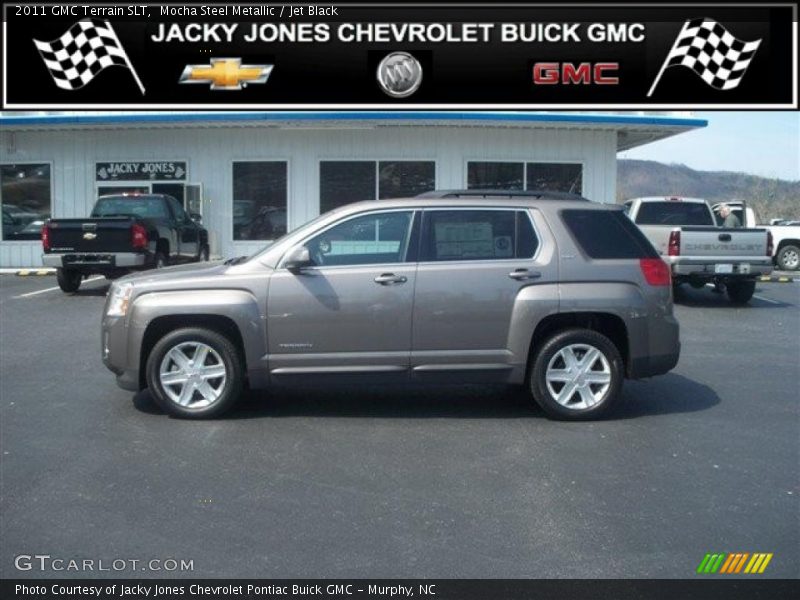 Mocha Steel Metallic / Jet Black 2011 GMC Terrain SLT