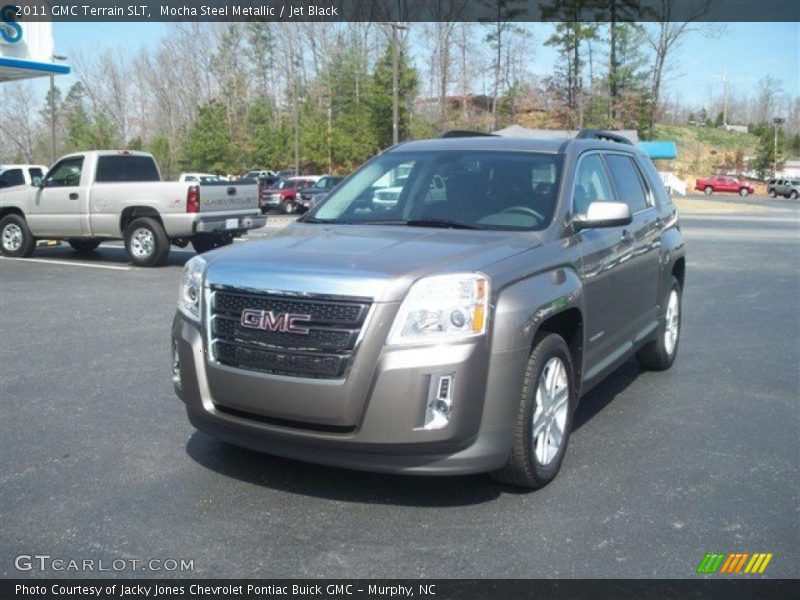 Mocha Steel Metallic / Jet Black 2011 GMC Terrain SLT