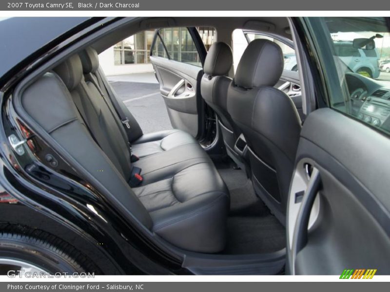 Black / Dark Charcoal 2007 Toyota Camry SE