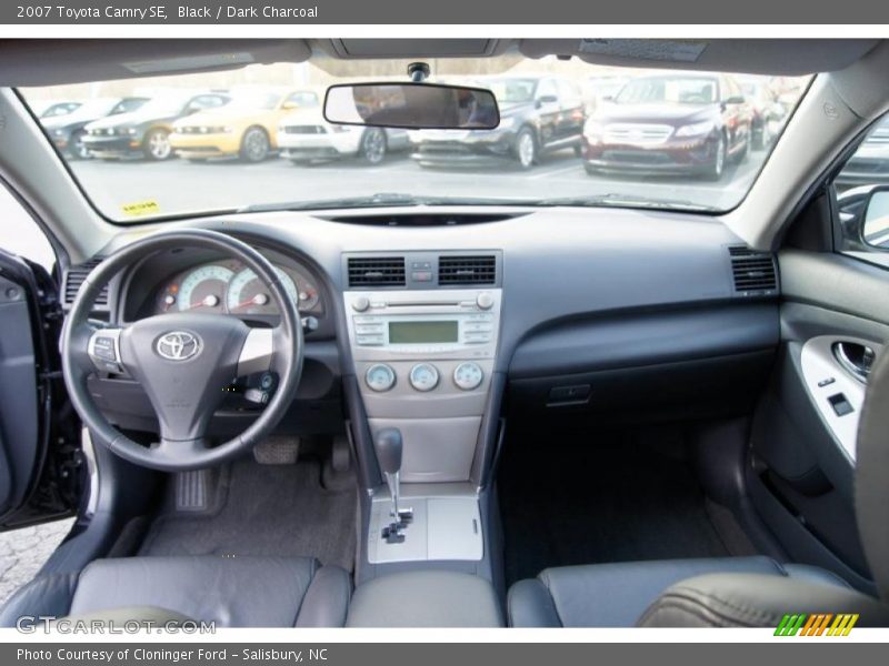 Black / Dark Charcoal 2007 Toyota Camry SE