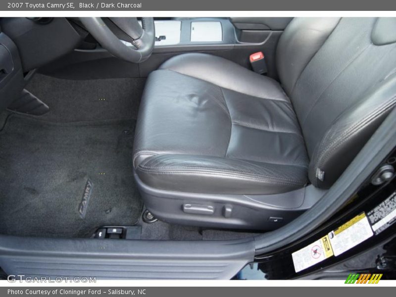 Black / Dark Charcoal 2007 Toyota Camry SE