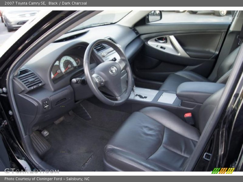 Black / Dark Charcoal 2007 Toyota Camry SE