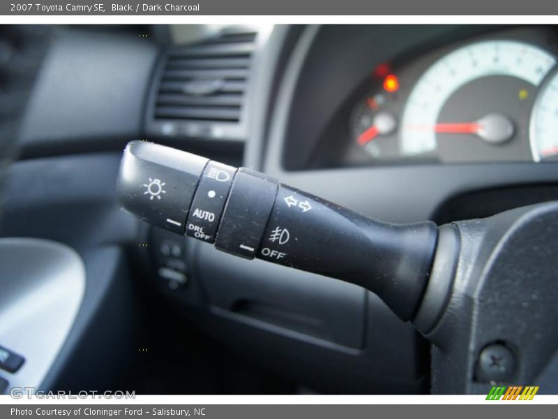 Black / Dark Charcoal 2007 Toyota Camry SE
