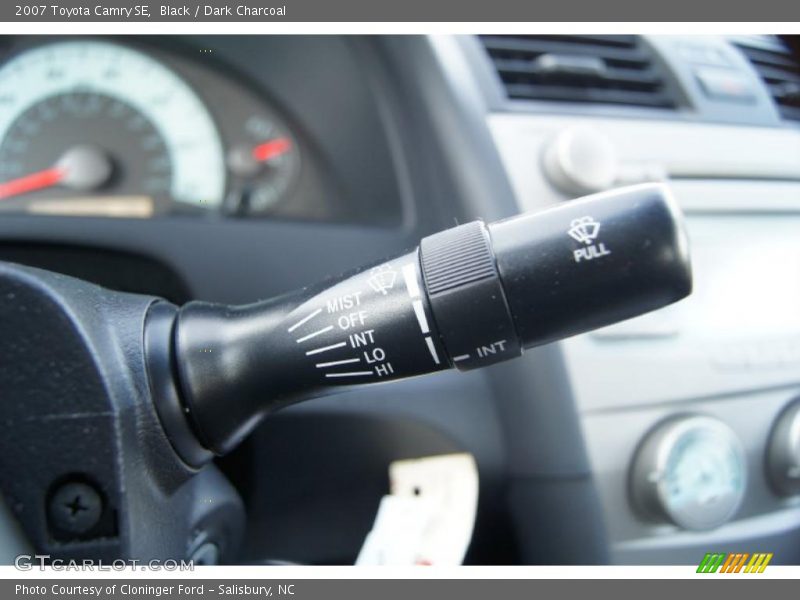 Black / Dark Charcoal 2007 Toyota Camry SE