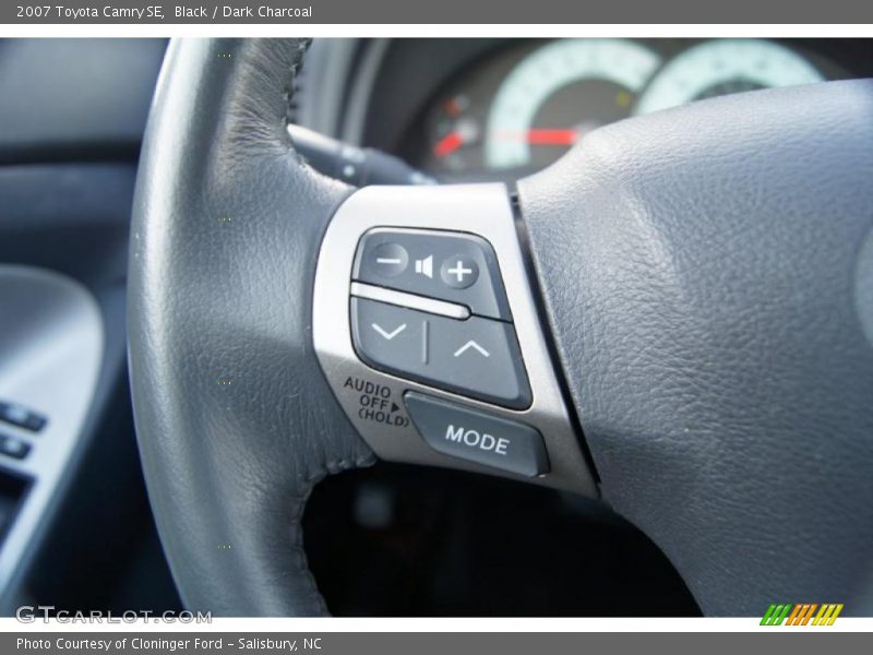 Black / Dark Charcoal 2007 Toyota Camry SE