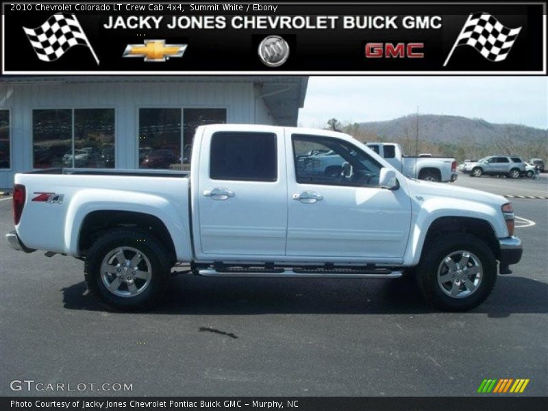 Summit White / Ebony 2010 Chevrolet Colorado LT Crew Cab 4x4