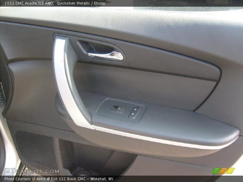 Quicksilver Metallic / Ebony 2011 GMC Acadia SLE AWD