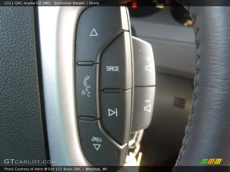Quicksilver Metallic / Ebony 2011 GMC Acadia SLE AWD