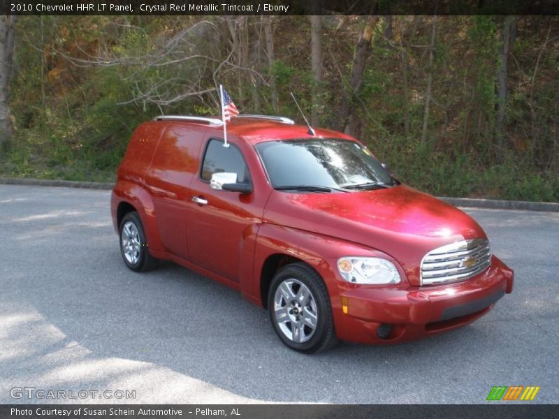 Crystal Red Metallic Tintcoat / Ebony 2010 Chevrolet HHR LT Panel