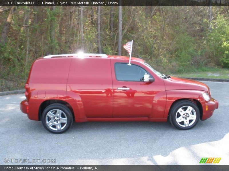 Crystal Red Metallic Tintcoat / Ebony 2010 Chevrolet HHR LT Panel