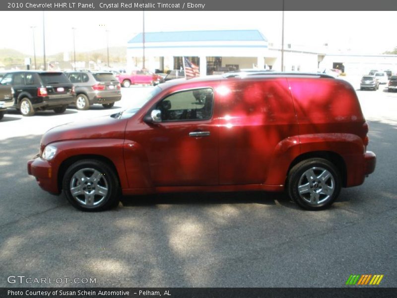 Crystal Red Metallic Tintcoat / Ebony 2010 Chevrolet HHR LT Panel