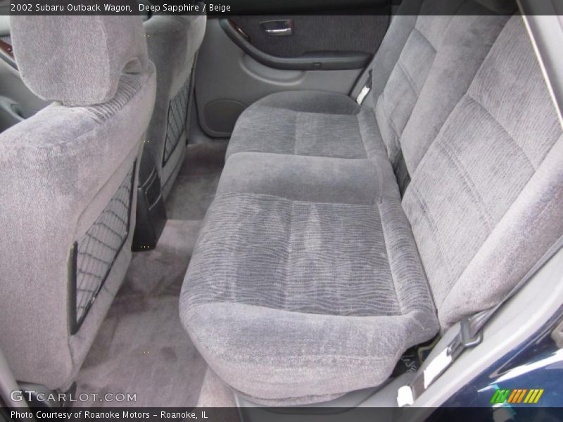 Deep Sapphire / Beige 2002 Subaru Outback Wagon