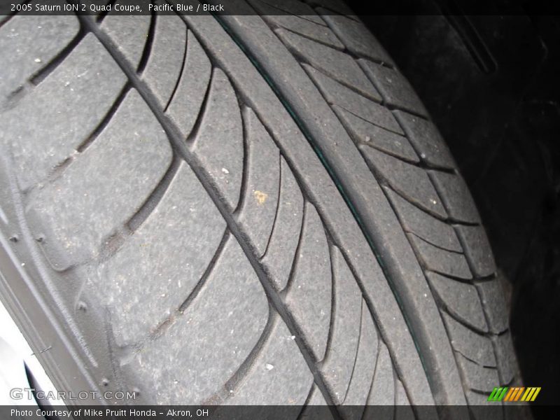 Pacific Blue / Black 2005 Saturn ION 2 Quad Coupe