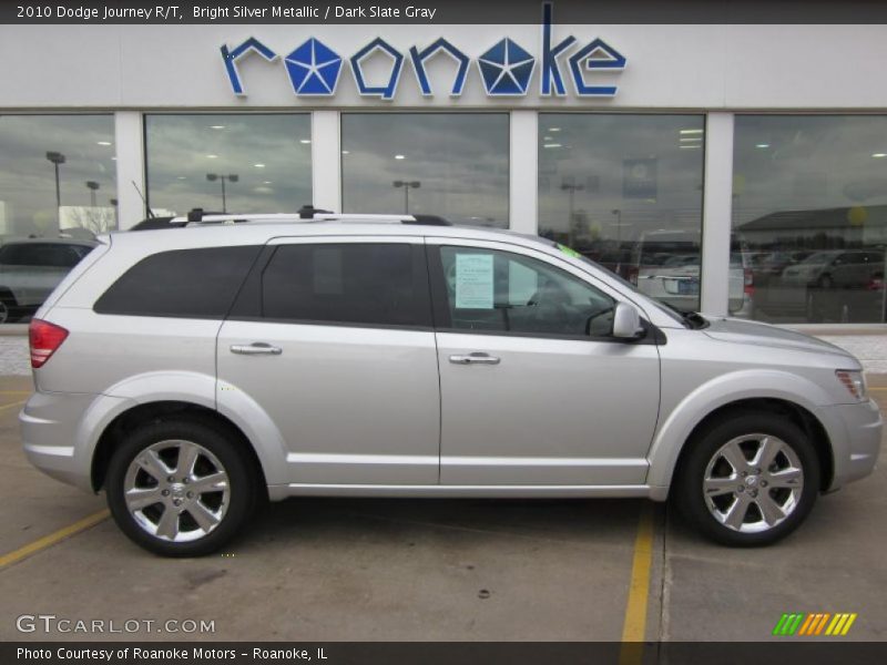 Bright Silver Metallic / Dark Slate Gray 2010 Dodge Journey R/T
