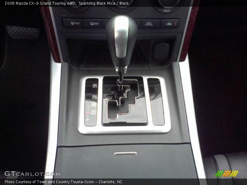 Sparkling Black Mica / Black 2008 Mazda CX-9 Grand Touring AWD