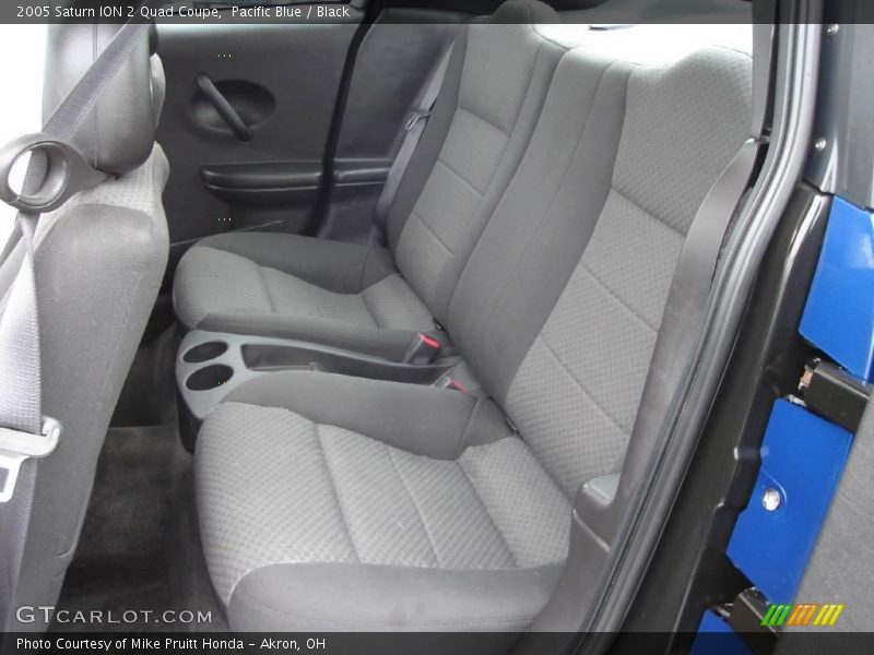 Pacific Blue / Black 2005 Saturn ION 2 Quad Coupe