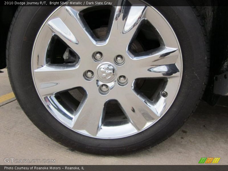 Bright Silver Metallic / Dark Slate Gray 2010 Dodge Journey R/T