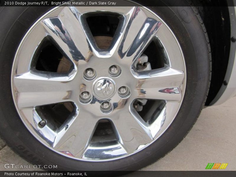 Bright Silver Metallic / Dark Slate Gray 2010 Dodge Journey R/T