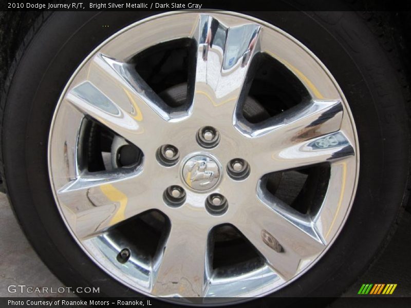 Bright Silver Metallic / Dark Slate Gray 2010 Dodge Journey R/T