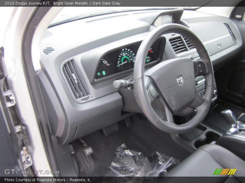 Bright Silver Metallic / Dark Slate Gray 2010 Dodge Journey R/T