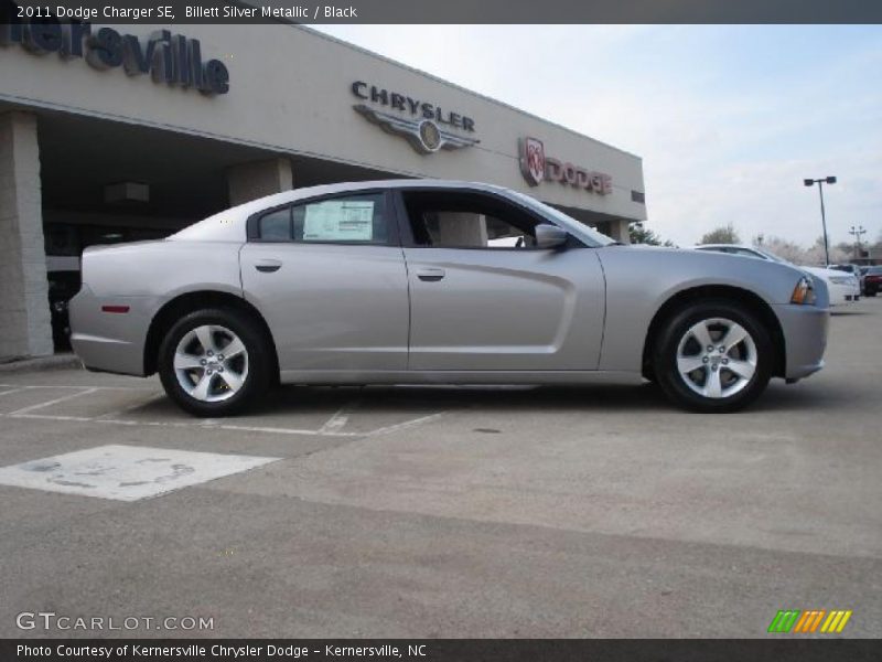 Billett Silver Metallic / Black 2011 Dodge Charger SE