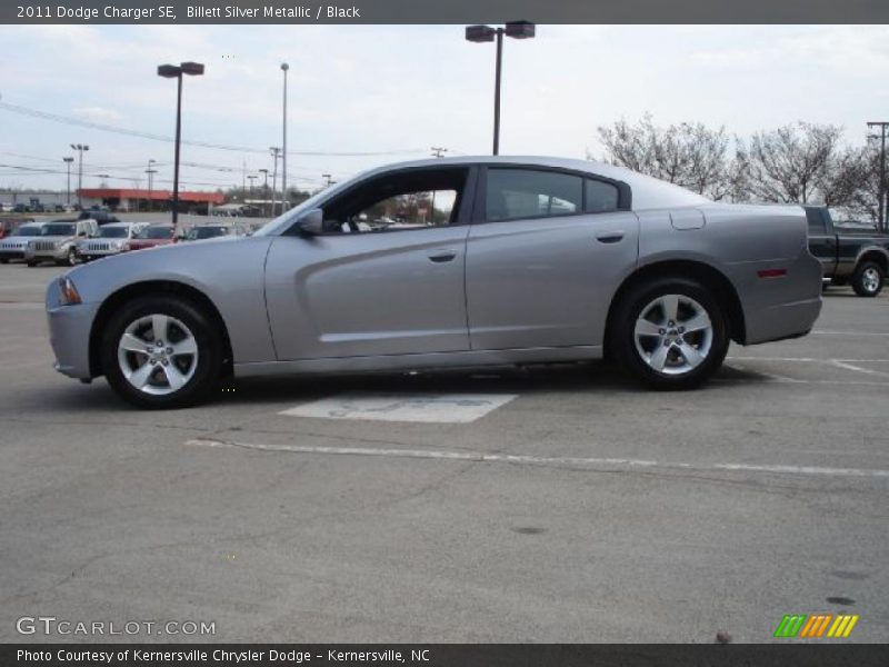 Billett Silver Metallic / Black 2011 Dodge Charger SE