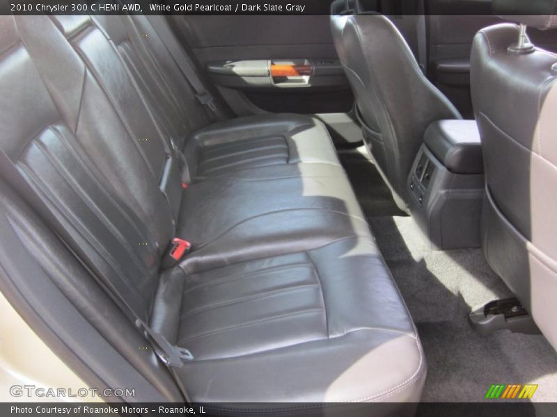 White Gold Pearlcoat / Dark Slate Gray 2010 Chrysler 300 C HEMI AWD