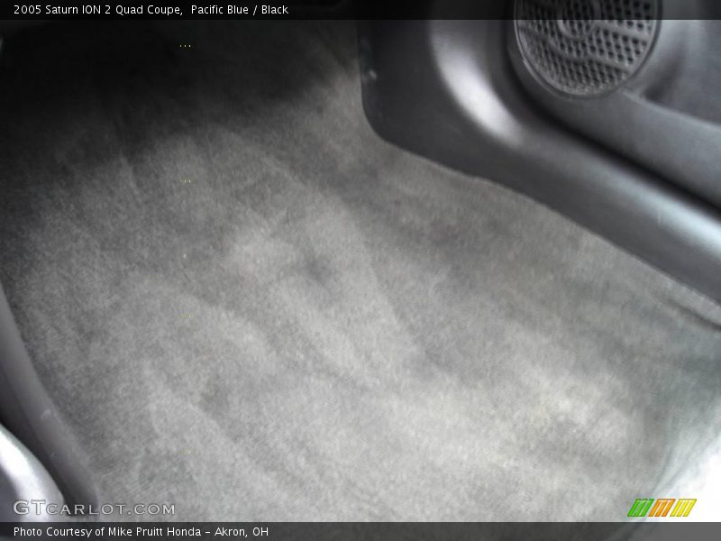 Pacific Blue / Black 2005 Saturn ION 2 Quad Coupe