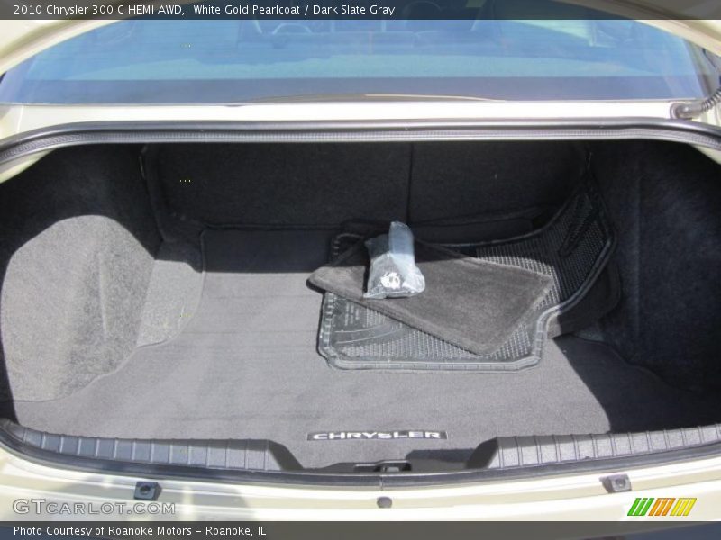 White Gold Pearlcoat / Dark Slate Gray 2010 Chrysler 300 C HEMI AWD