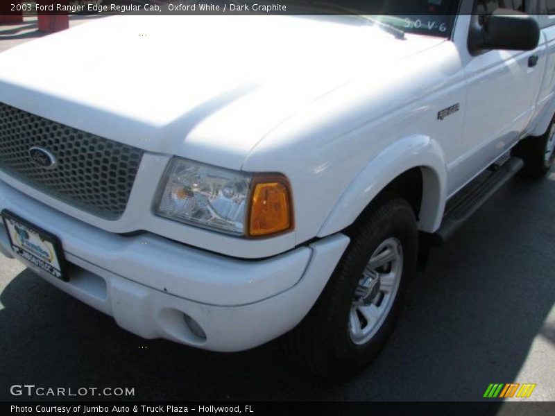 Oxford White / Dark Graphite 2003 Ford Ranger Edge Regular Cab