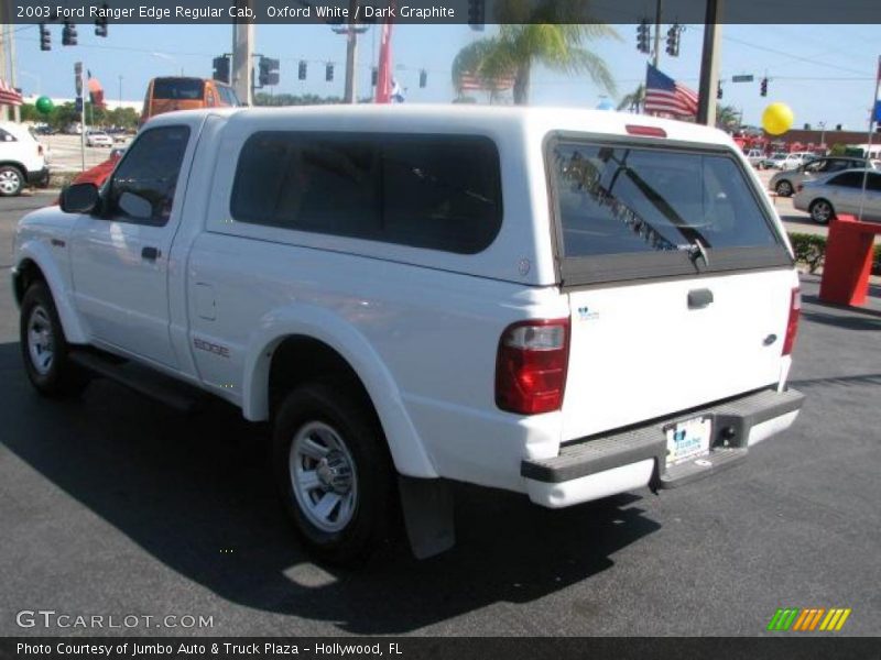 Oxford White / Dark Graphite 2003 Ford Ranger Edge Regular Cab