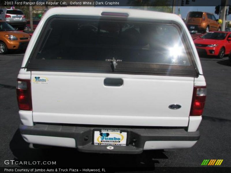 Oxford White / Dark Graphite 2003 Ford Ranger Edge Regular Cab