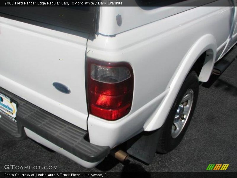 Oxford White / Dark Graphite 2003 Ford Ranger Edge Regular Cab
