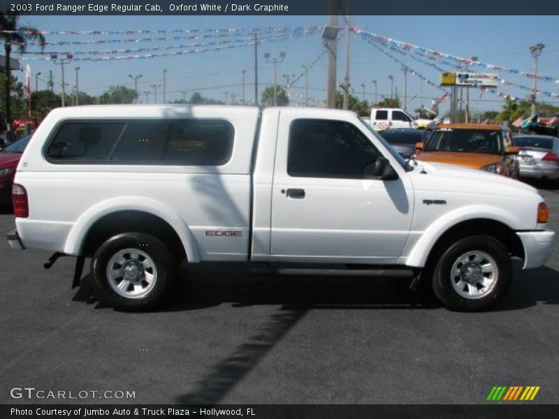 Oxford White / Dark Graphite 2003 Ford Ranger Edge Regular Cab