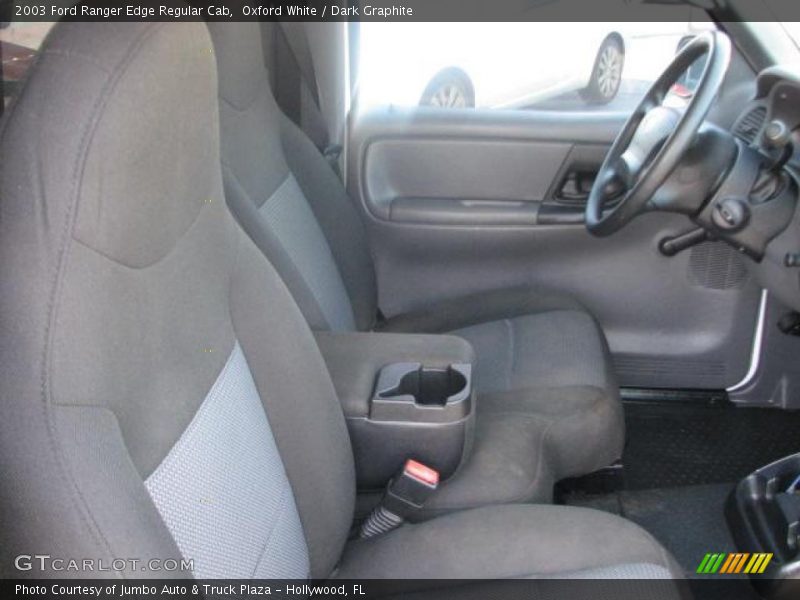Oxford White / Dark Graphite 2003 Ford Ranger Edge Regular Cab