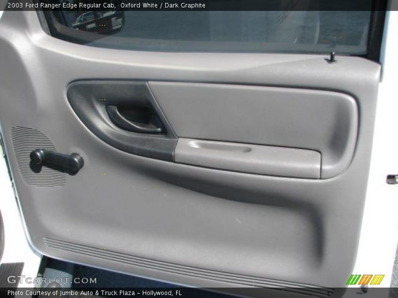 Oxford White / Dark Graphite 2003 Ford Ranger Edge Regular Cab