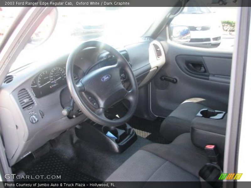 Oxford White / Dark Graphite 2003 Ford Ranger Edge Regular Cab