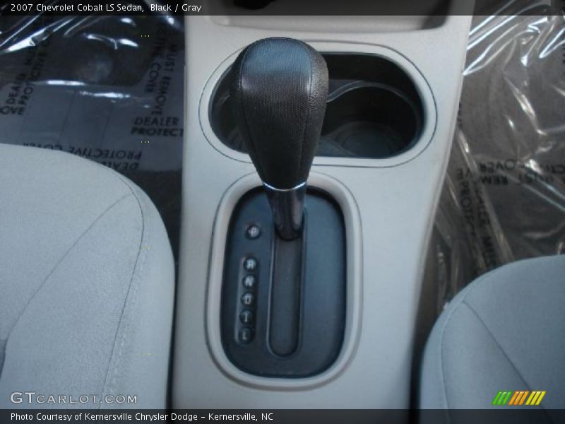 Black / Gray 2007 Chevrolet Cobalt LS Sedan