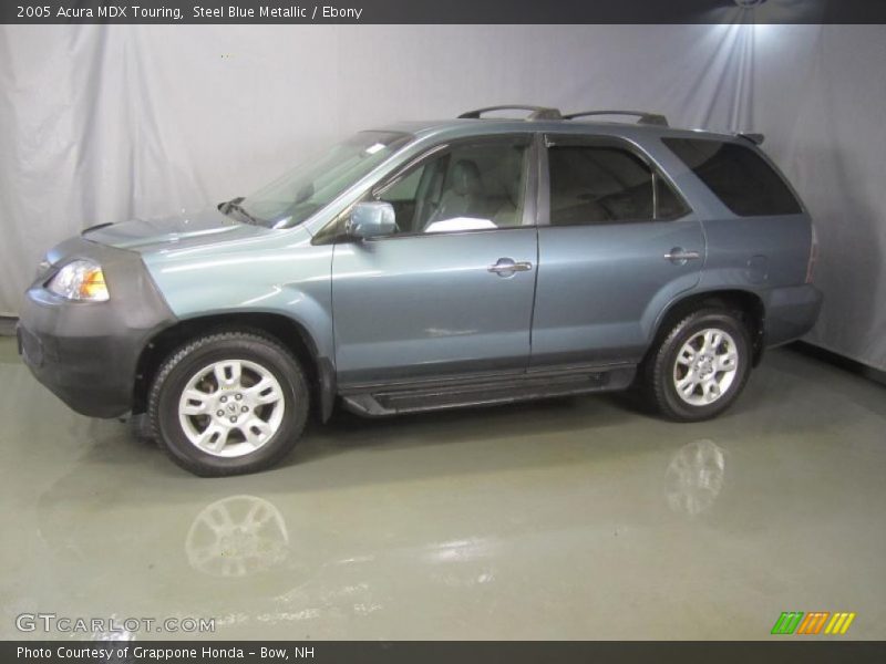 Steel Blue Metallic / Ebony 2005 Acura MDX Touring