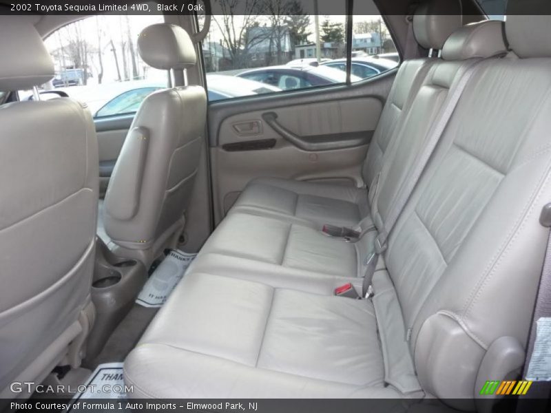 Black / Oak 2002 Toyota Sequoia Limited 4WD
