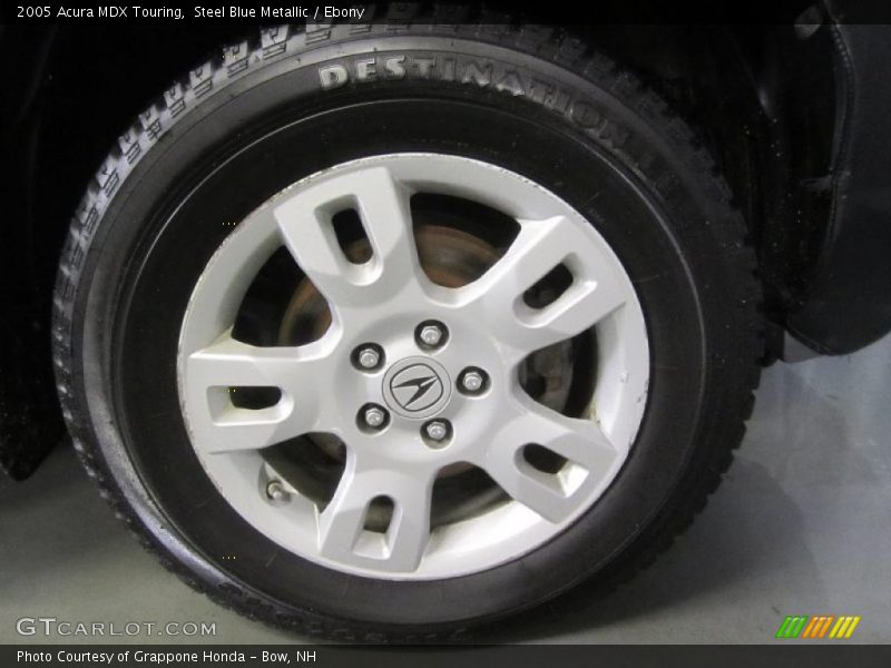Steel Blue Metallic / Ebony 2005 Acura MDX Touring