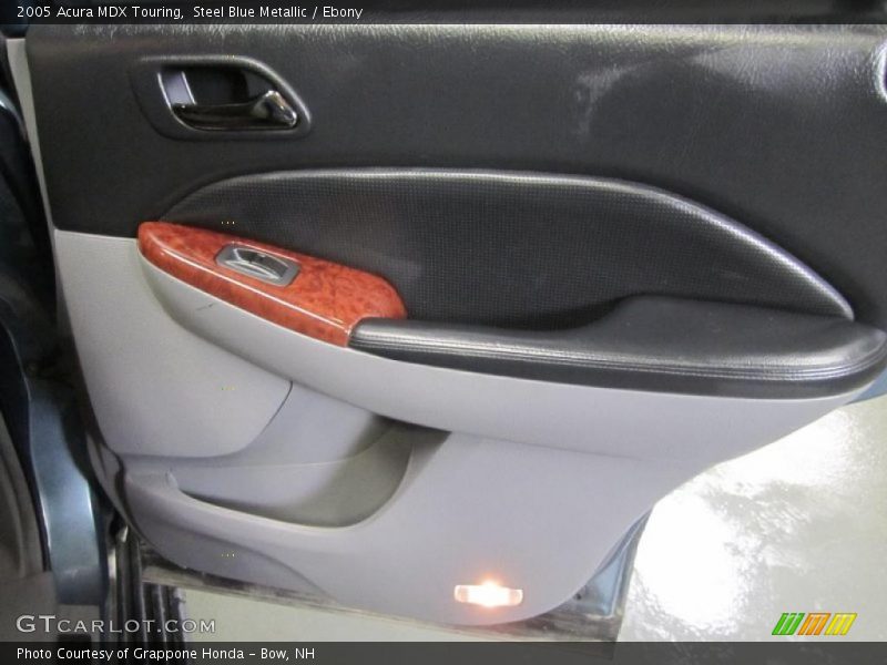 Steel Blue Metallic / Ebony 2005 Acura MDX Touring
