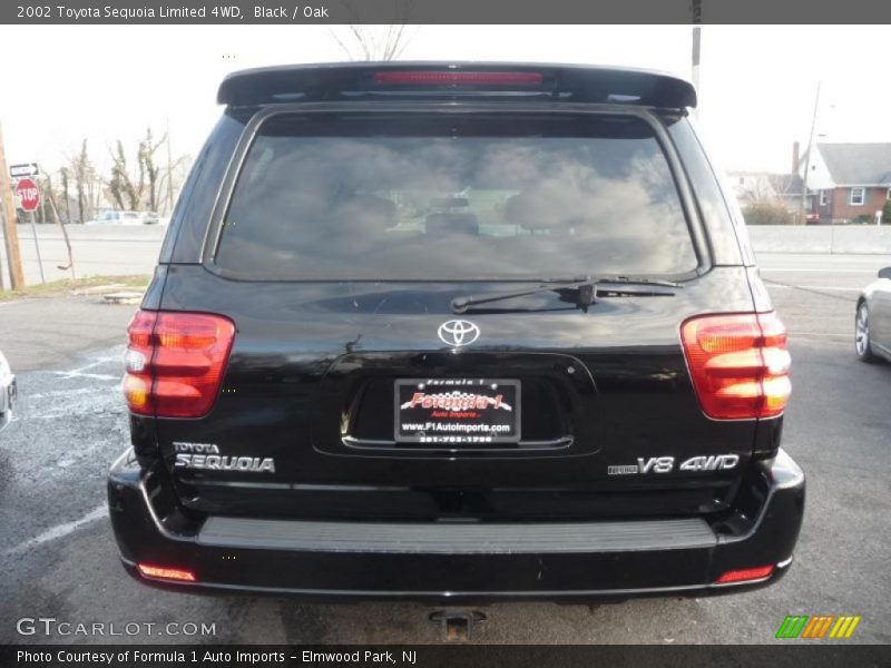 Black / Oak 2002 Toyota Sequoia Limited 4WD