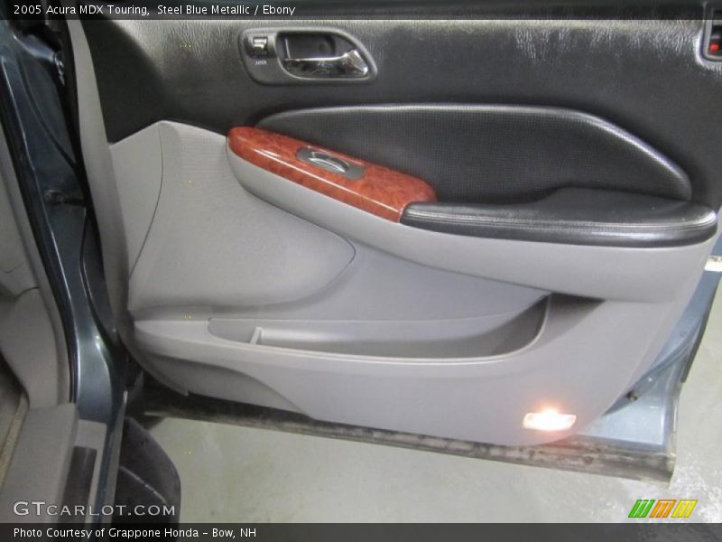 Steel Blue Metallic / Ebony 2005 Acura MDX Touring
