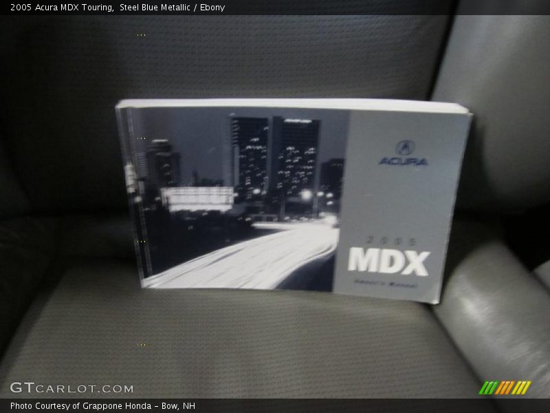 Steel Blue Metallic / Ebony 2005 Acura MDX Touring